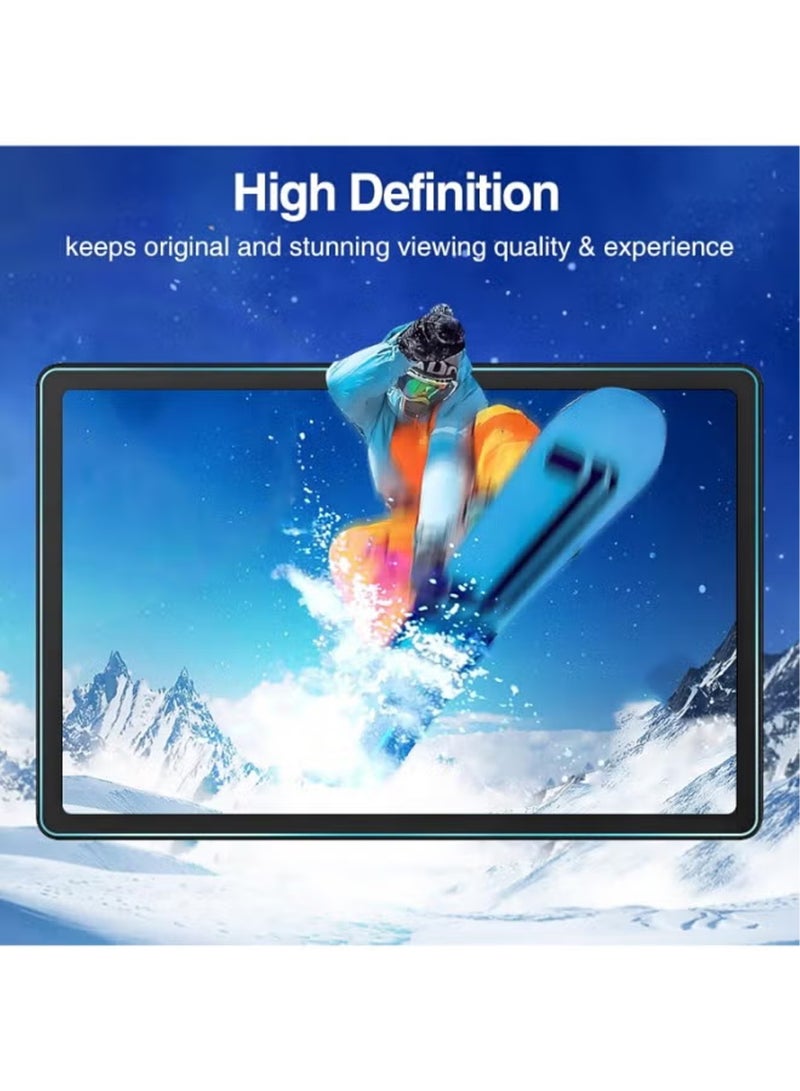 سامسونج جالكسي تاب A9 بلس واقي شاشة، واقي شاشة من الزجاج المقوى عالي الوضوح، مقاوم للخدش، خالٍ من الفقاعات، شفافية عالية، واقي شاشة يعمل باللمس رقيق سامسونج جالكسي تاب A9 بلس - Image 5